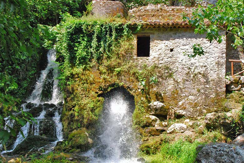 Vue sur l'Oasi WWF de Morigerati