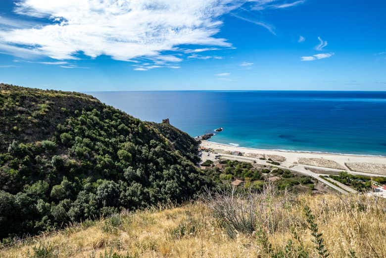 Randonnée le long de la côte du Cilento