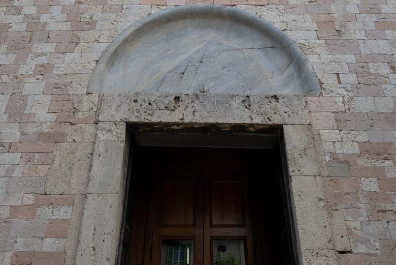 Porta da igreja Santa Maria Maggiore