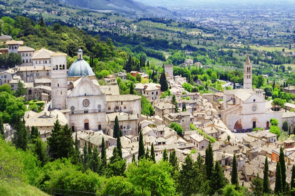Tour privato di Assisi con guida in italiano