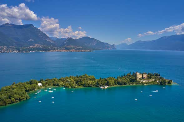 Paseo en barco por el lago de Garda