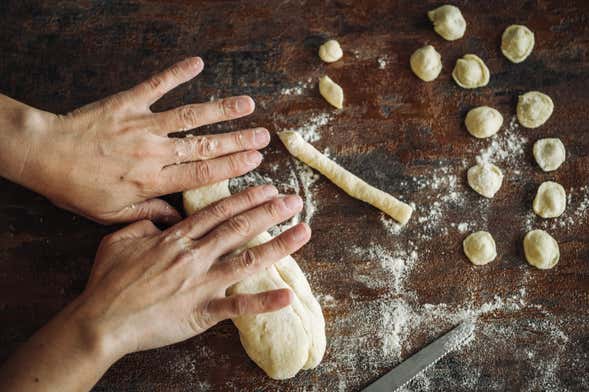 Dimostrazione di pasta artigianale con degustazione