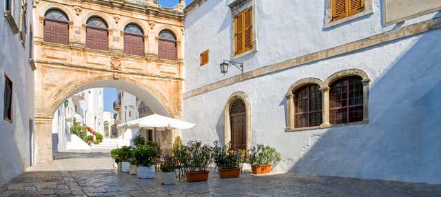 Excursão a Ostuni, Polignano a Mare e Cisternino