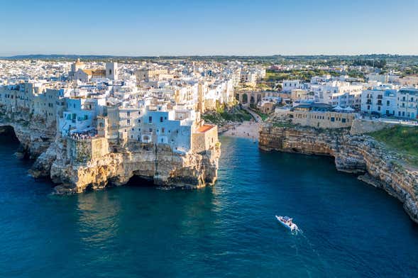 Excursion à Polignano a Mare + Balade en bateau