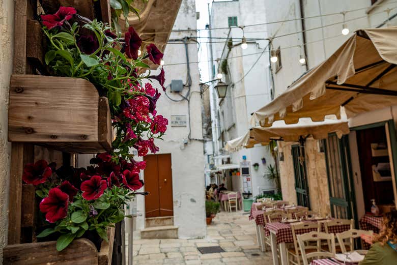 Paseando por el centro de Cisternino