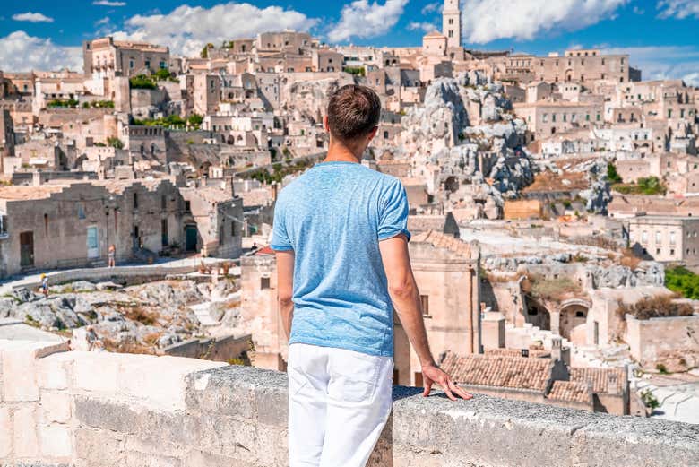 Contemplando os Sassi de Matera