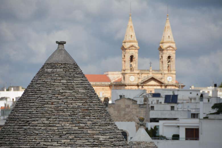 Detalhe de um dos Trulli de Alberobello