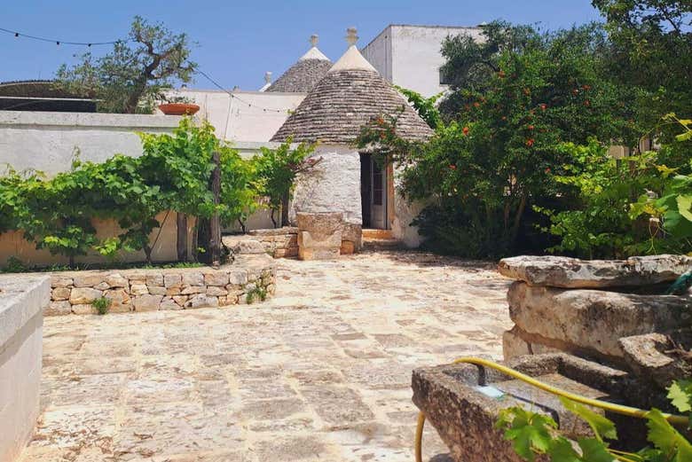 Una auténtica masseria de Apulia