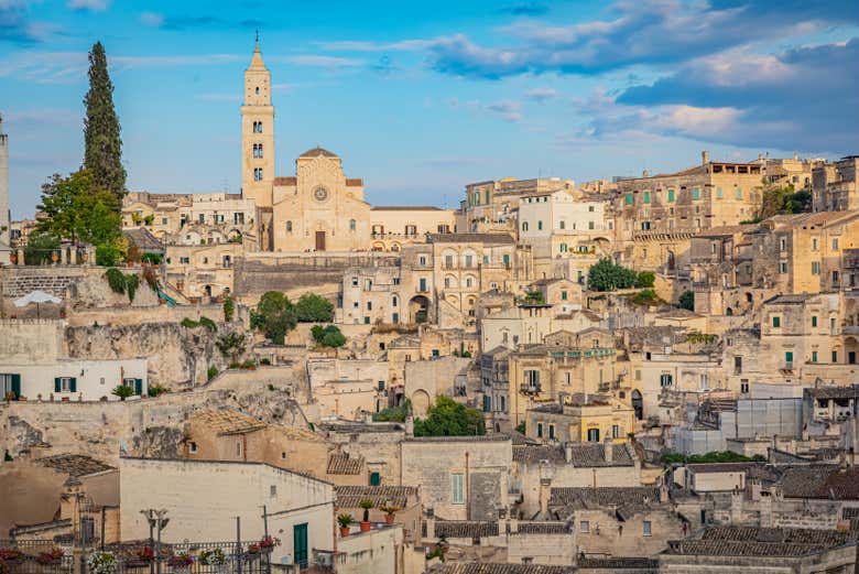 Vista panorâmica de Matera