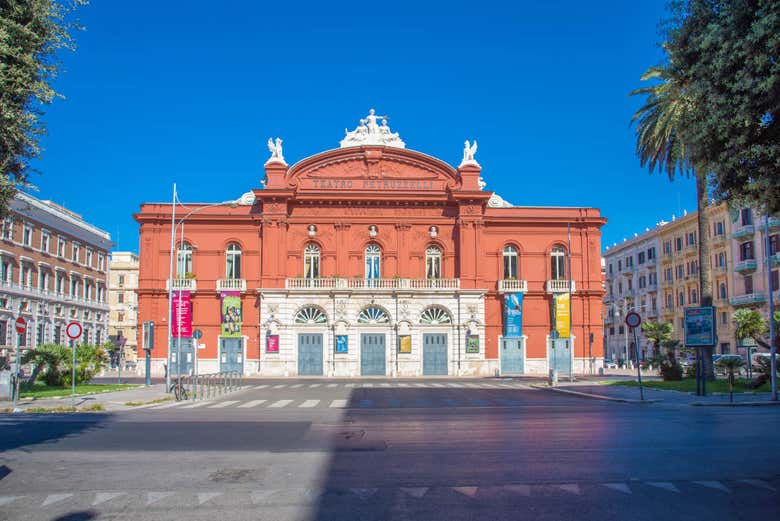 Admire the Opera House, or Teatro Petruzzelli