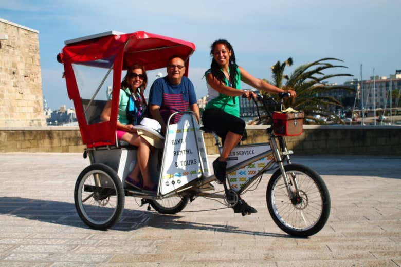 Balade en tuk-tuk dans Bari