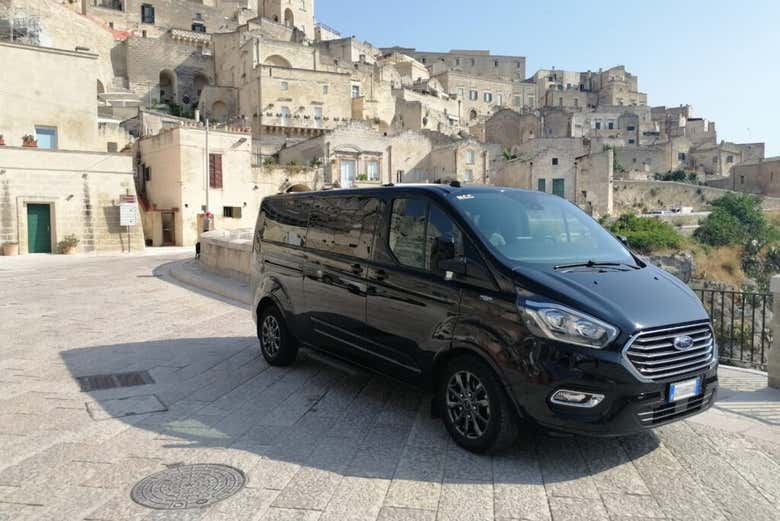 Véhicule dans lequel vous vous rendrez à Matera