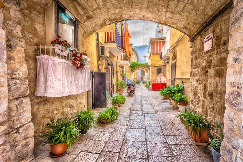 Parcourrez les rues de Bari