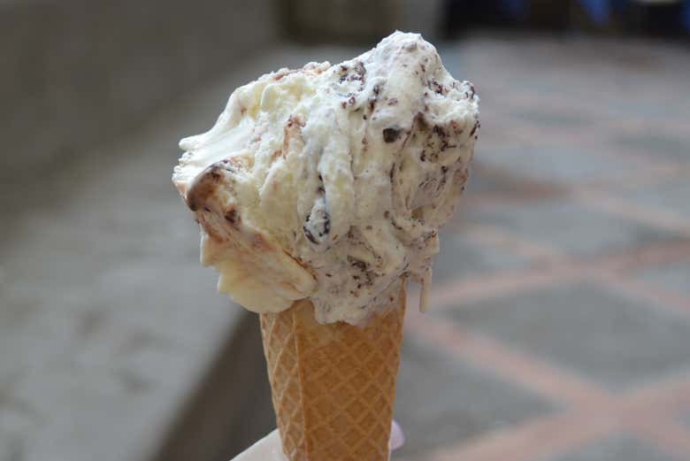 Glace à la stracciatella