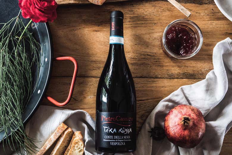 Garrafa de vinho Pietro Cassina