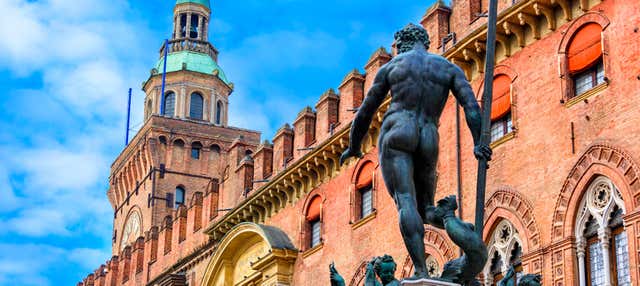 Entrada al palacio de Accursio con subida a la torre + Aperitivo