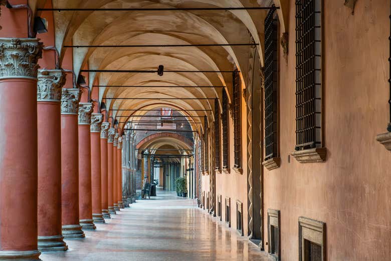 Arcades de la Piazza Santo Stefano