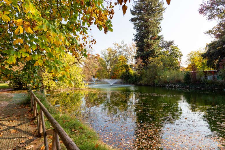 Podréis relajaros en los Jardines Margherita