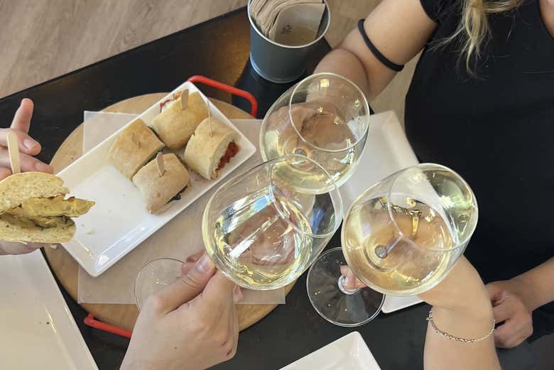 ¡Momento brindis!