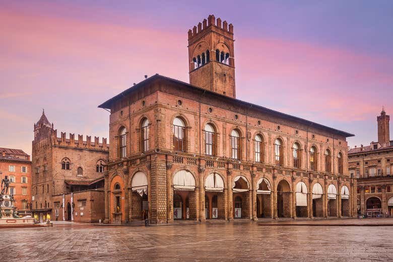 Piazza Nettuno de Bolonia