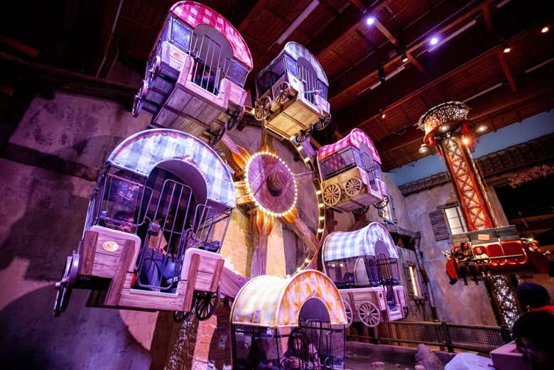 La ruota panoramica di Luna Farm