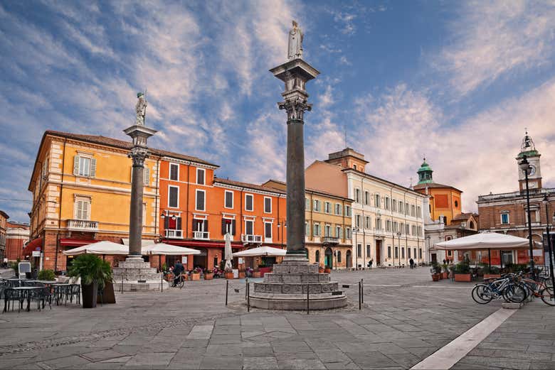 Piazza del Popolo, en Rávena