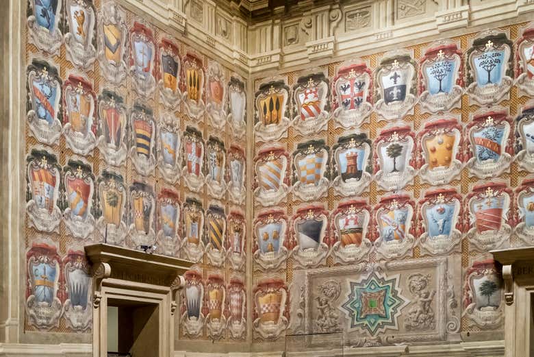Sala Urbana in the Palazzo Comunale