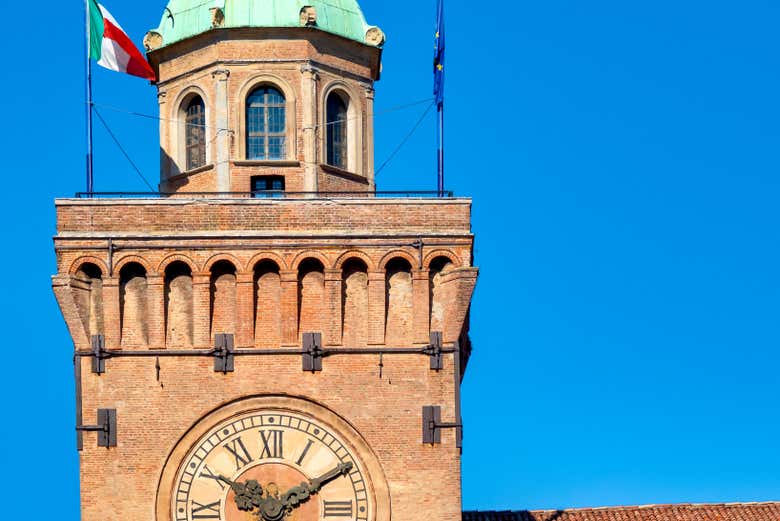 Clock Tower of Palazzo d'Accursio