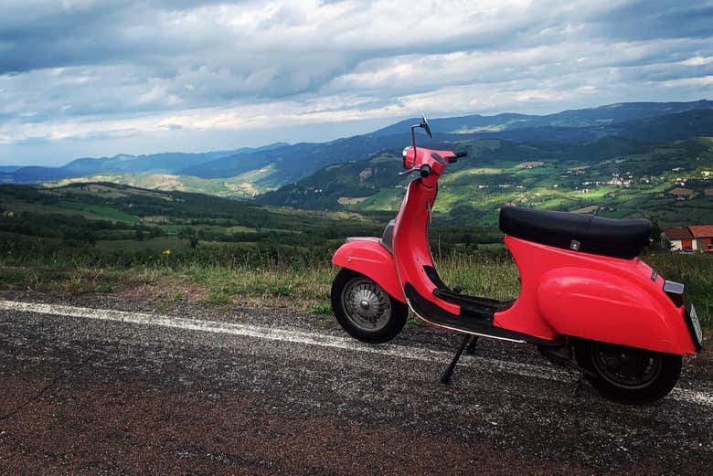 Recorreremos preciosos paisajes de Emilia-Romaña