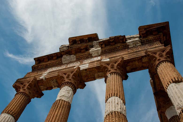 Ruines romaines à Brescia