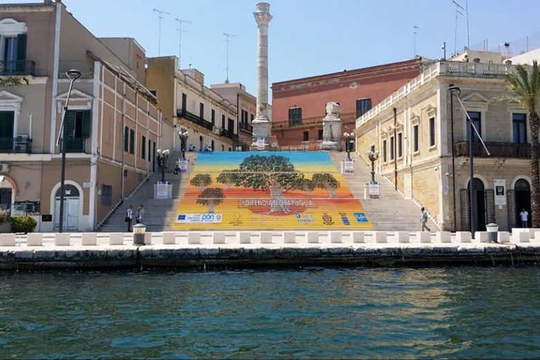 El casco antiguo visto desde el barco