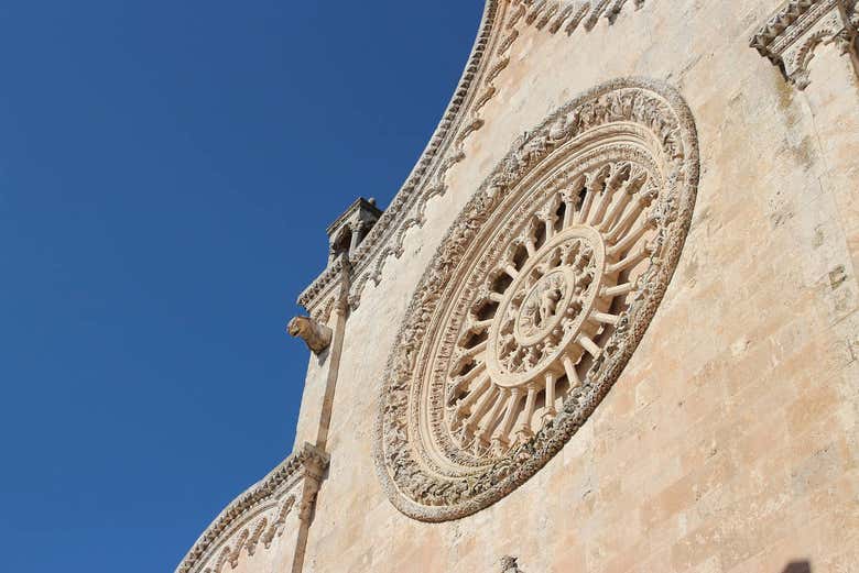 Rosace de l'église d'Ostuni