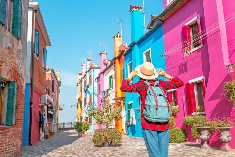 Enjoy a beautiful day along the Venice lagoon