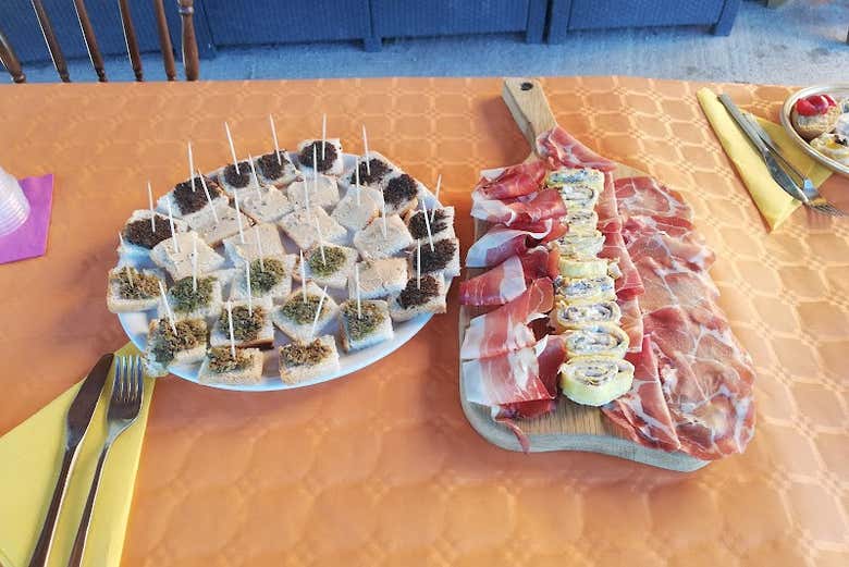 Aperitivo a base di tartufo