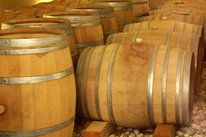 Fûts de vin