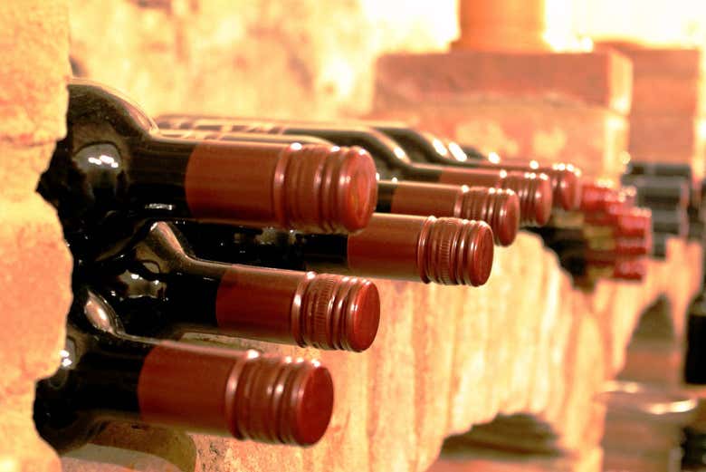 Botellas de vino