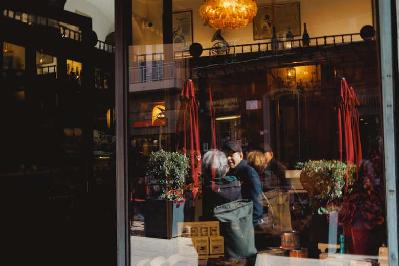 Un café histórico en Cagliari