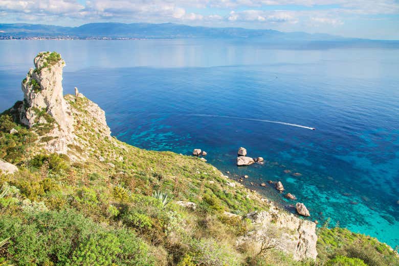 Vista de la Bahía de los Ángeles