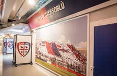 Visite du stade Unipol Domus