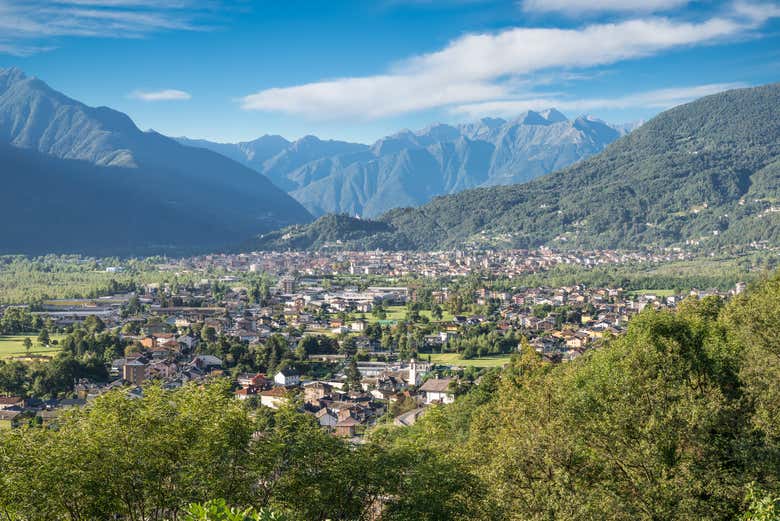 Panorámica de Domodossola 