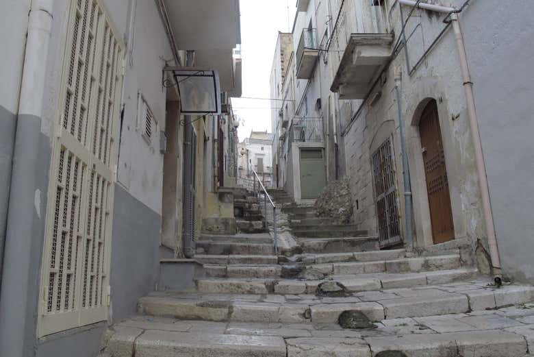 Disfrutando del tour por Canosa di Puglia