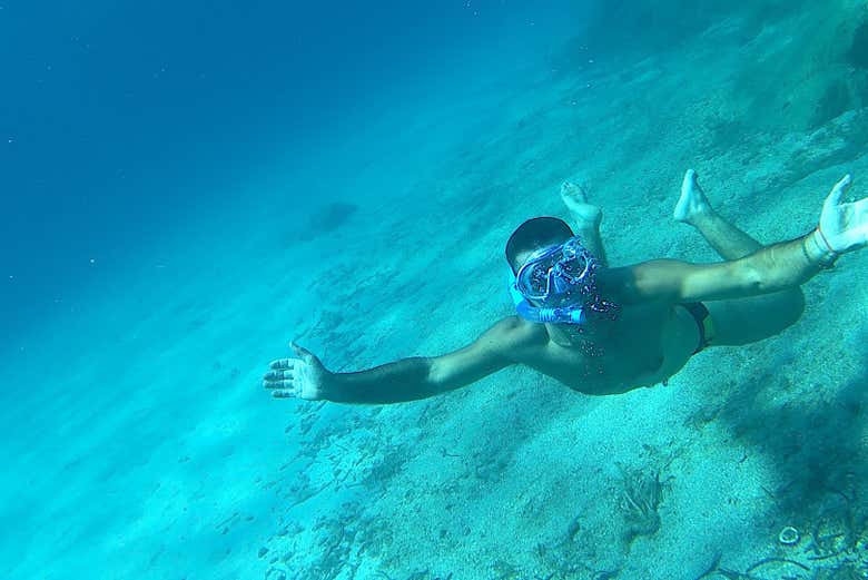 Mergulho na Área Marinha Protegida de Tavolara