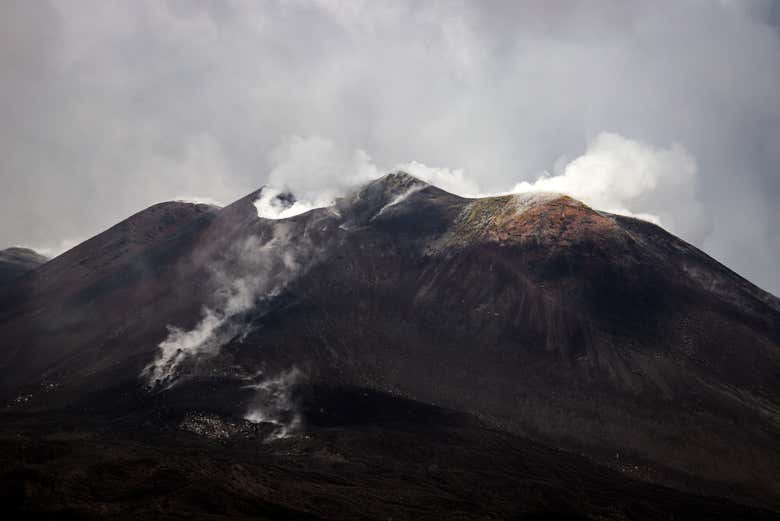 L'Etna in azione