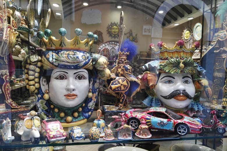 Souvenir typique de Taormine