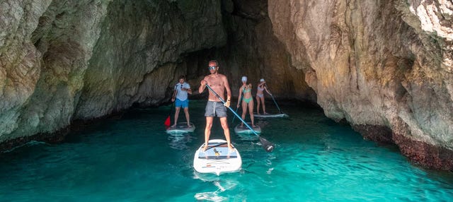 Paddle surf en Capri