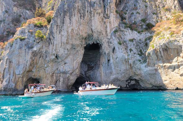 Caves of Capri Gozzo Boat Ride