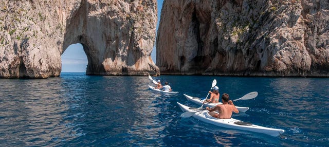 Tour en kayak por Capri