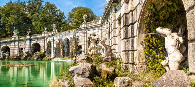 Entrada al Palacio Real de Caserta