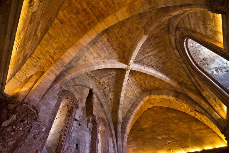 Volta a crociera negli spazi del castello