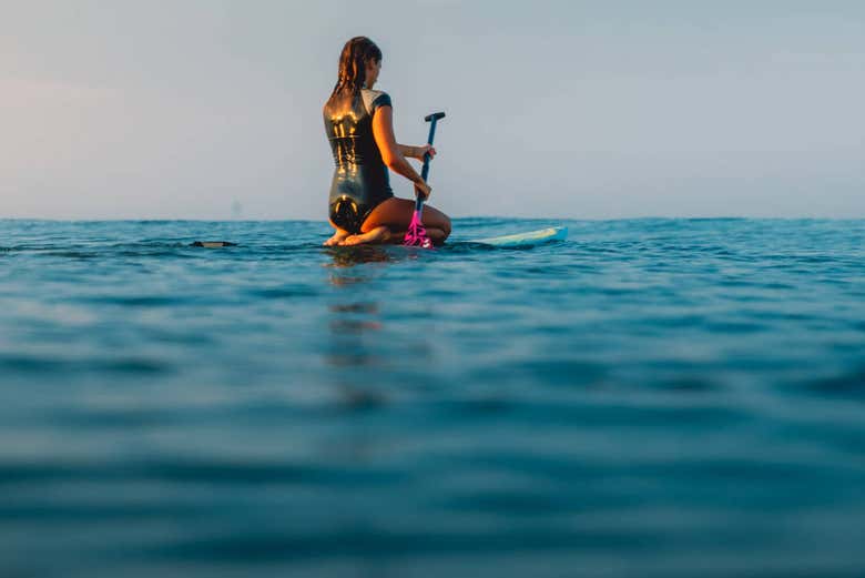 Remo y tabla de paddle surf